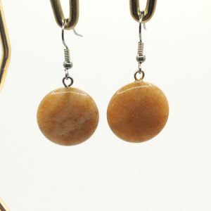 boucles d'oreilles en agate