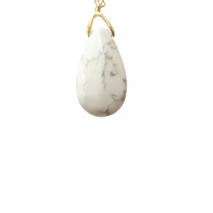 pendentif howlite