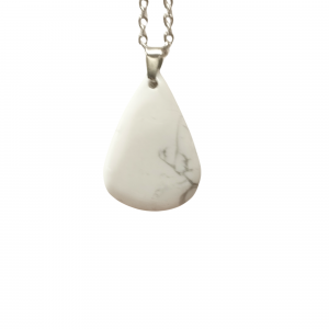 pendentif howlite