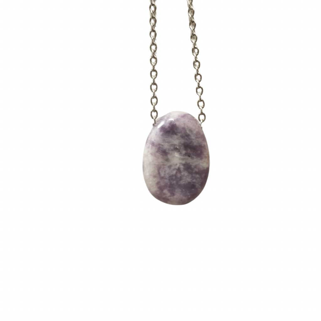 pendentif lépidolite