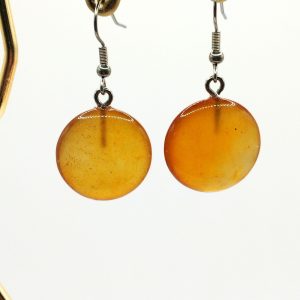 boucles d'oreilles en cornaline