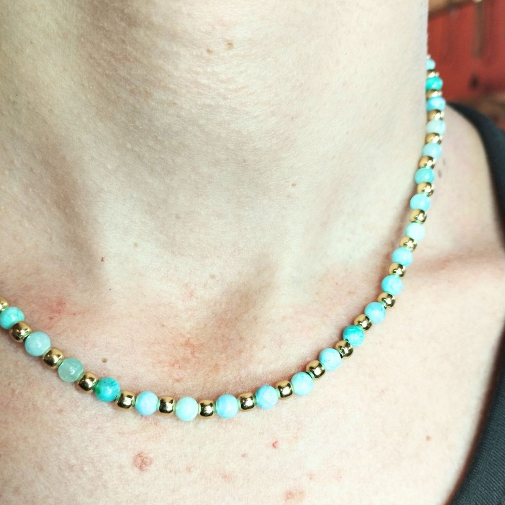 hémimorphite collier