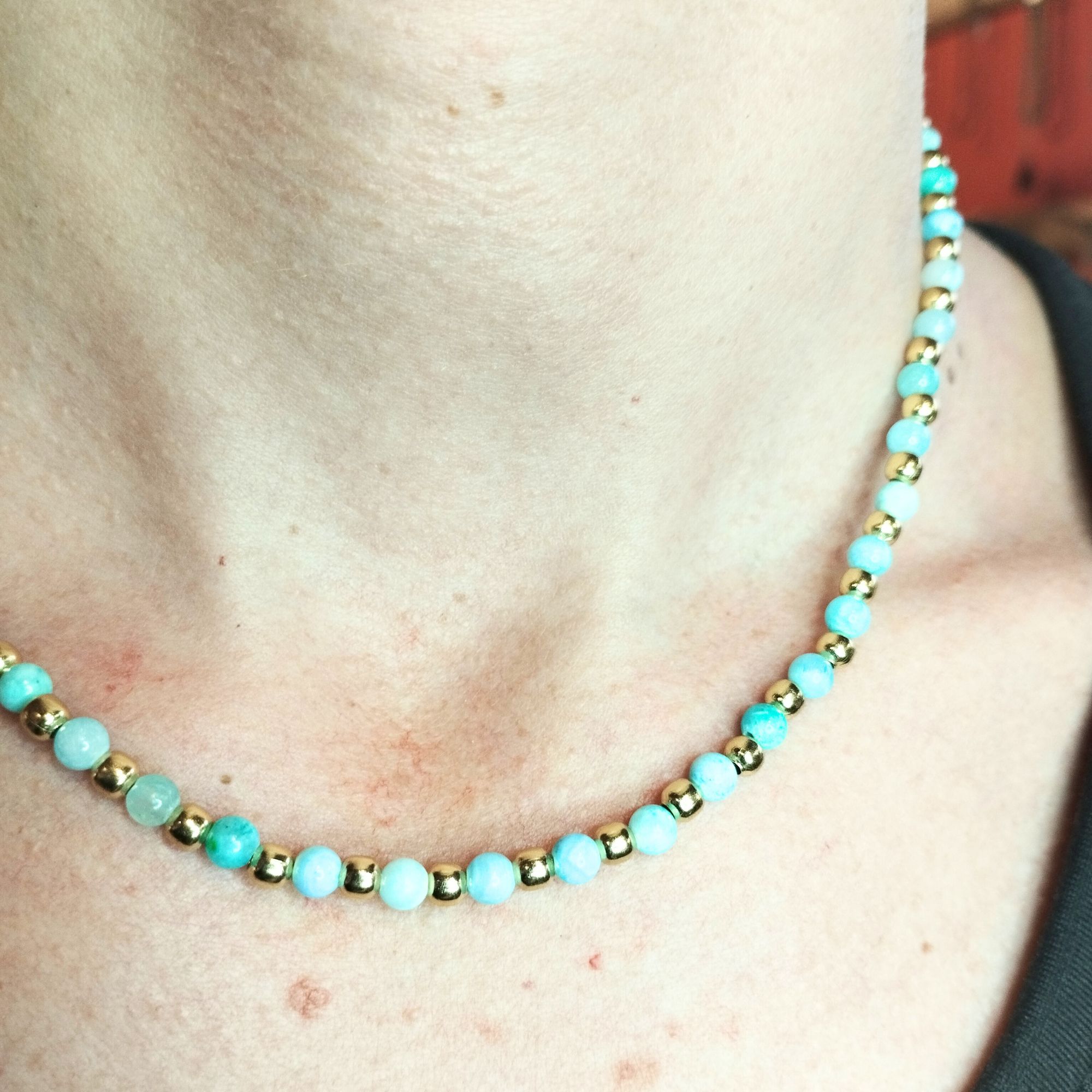 hémimorphite collier