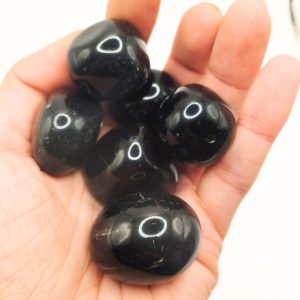 pierres roulées obsidienne noire