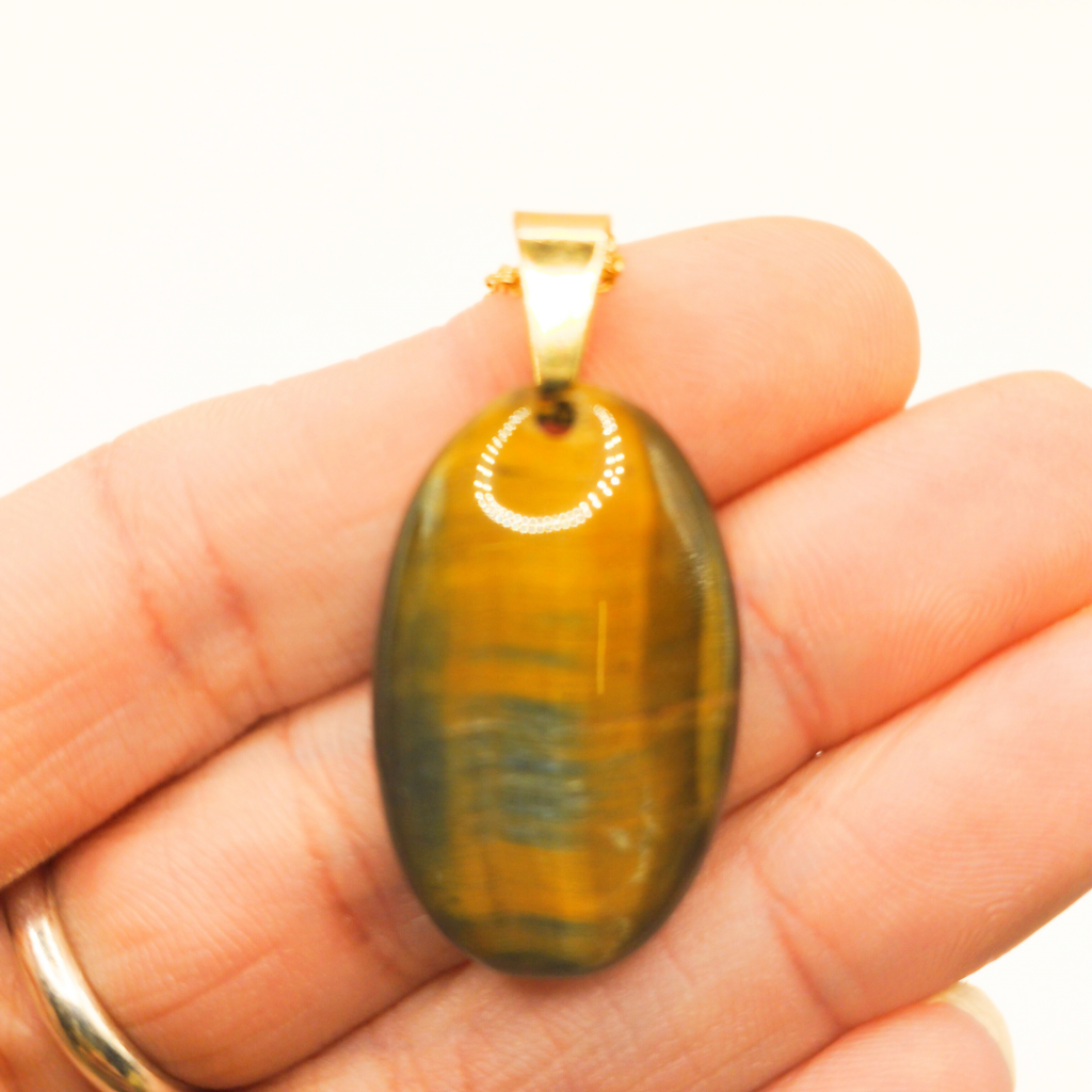 pendentif oeil de tigre