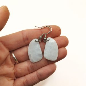 boucles d'oreilles en pierre de lune