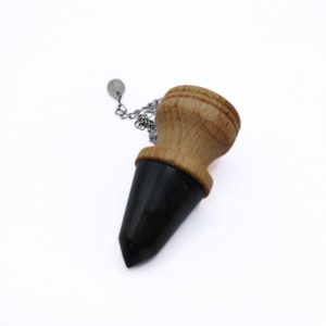 pendule opale noire du cantal