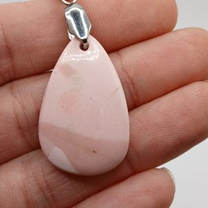 pendentif opale rose