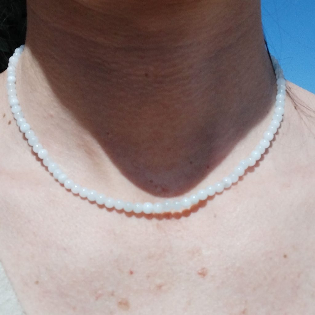 collier aigue-marine