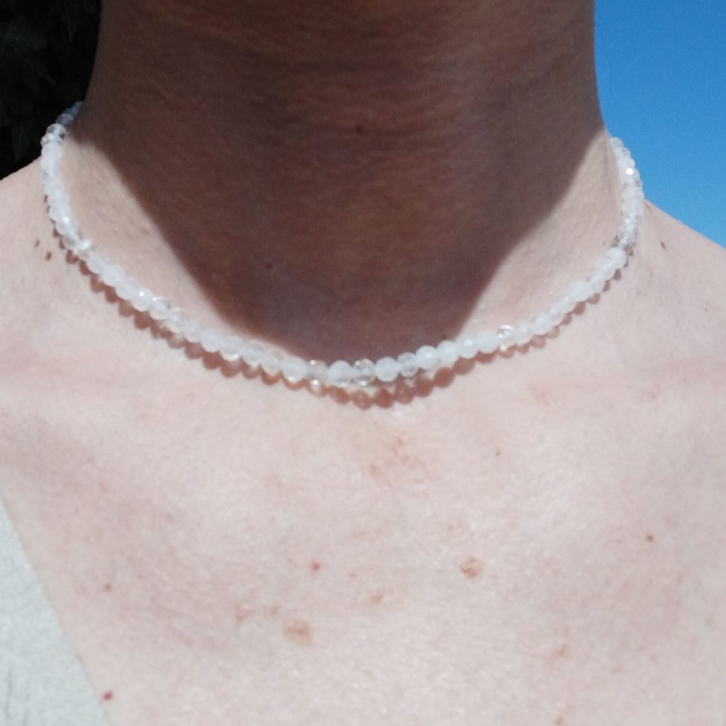 collier cristal de roche