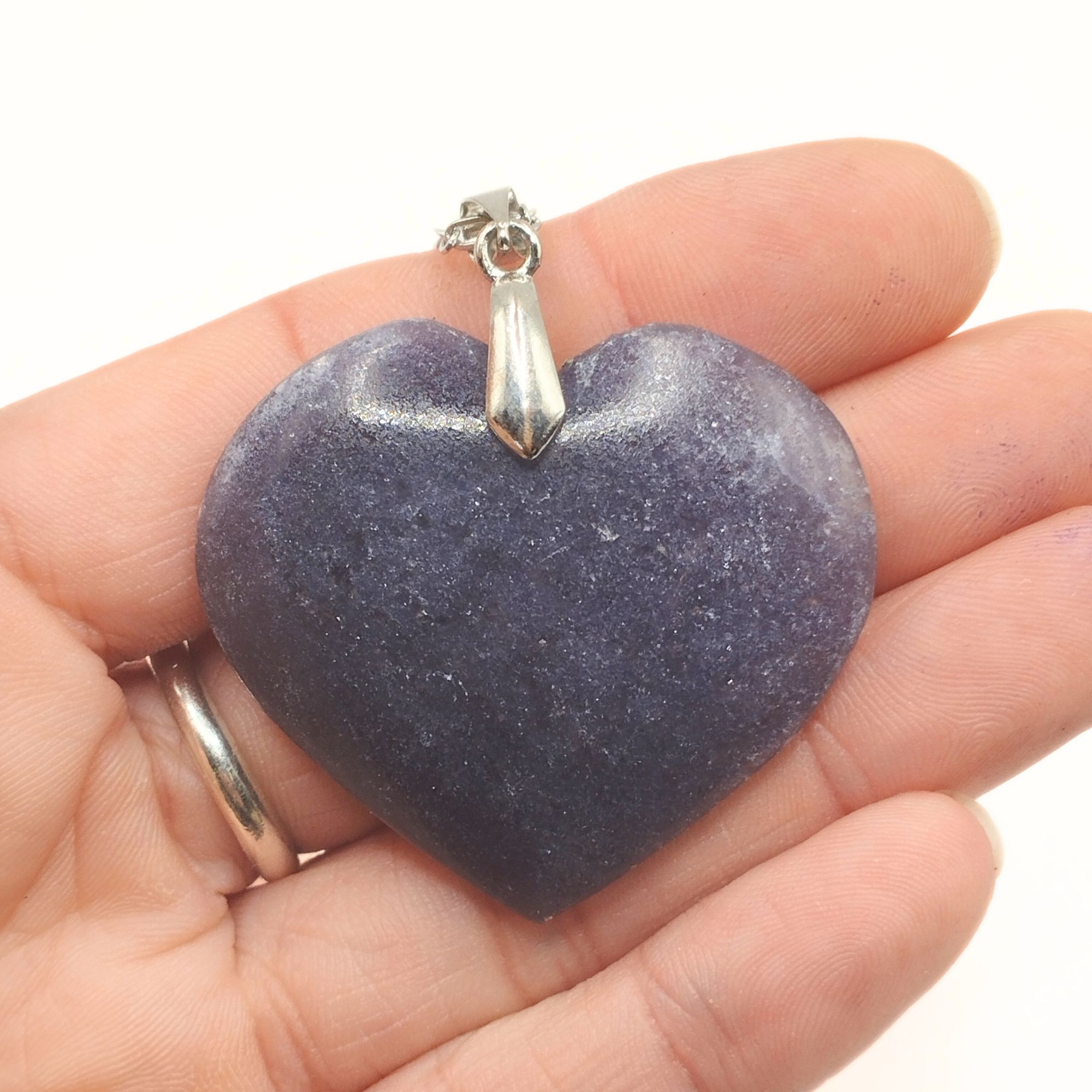 pendentif lépidolite