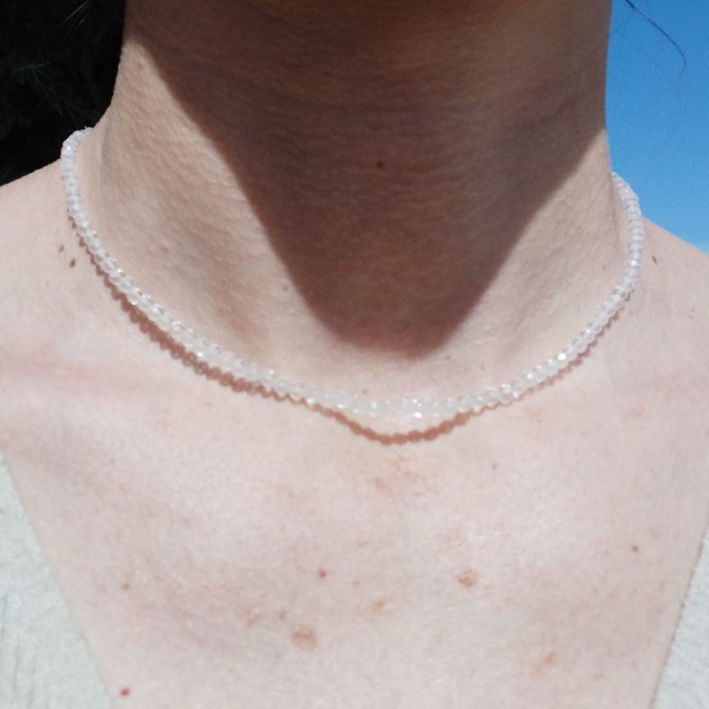 collier cristal de roche