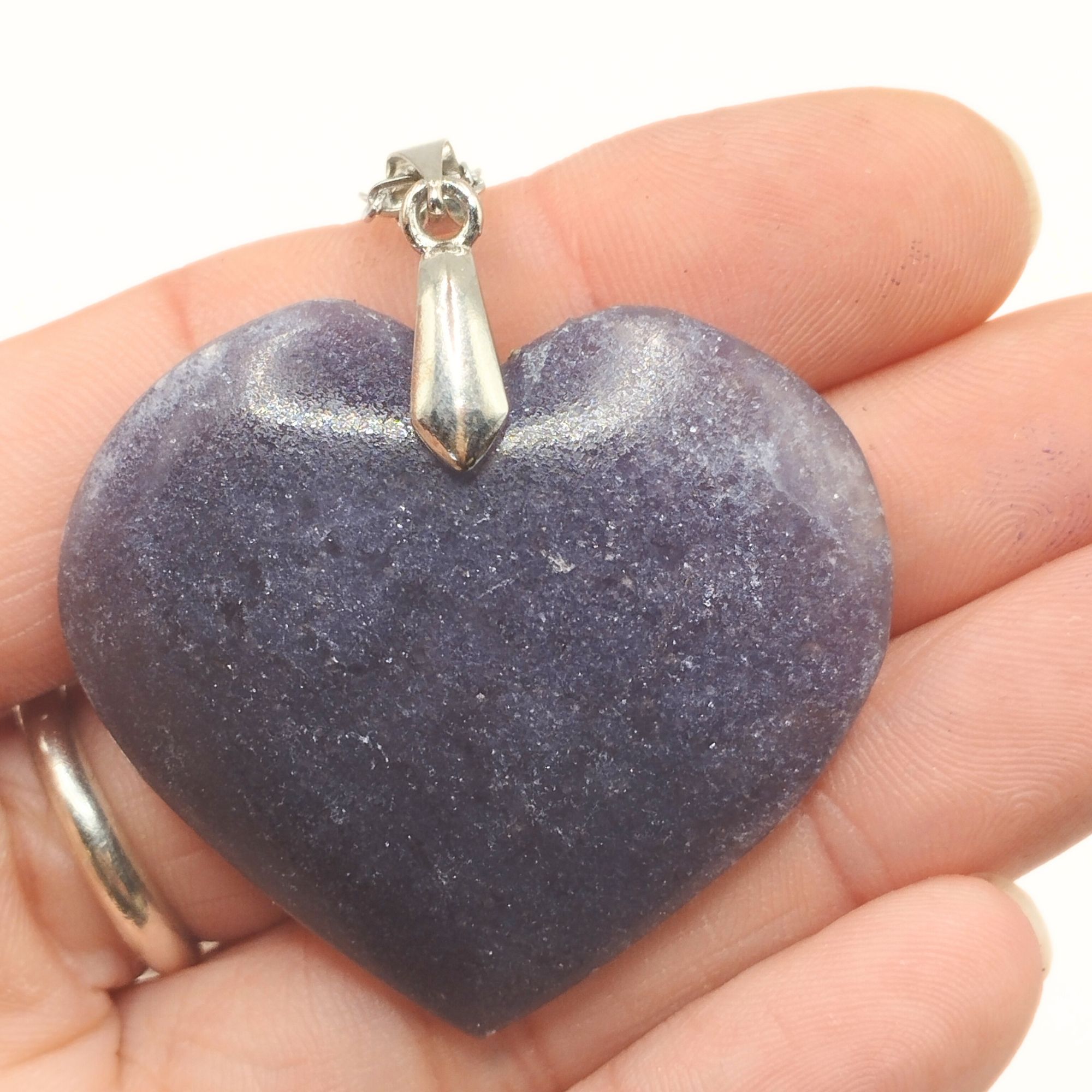 pendentif lépidolite