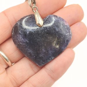 pendentif lépidolite