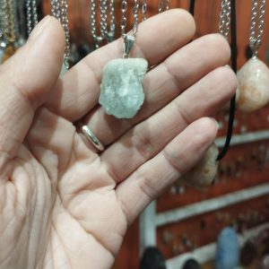 pendentif aigue-marine