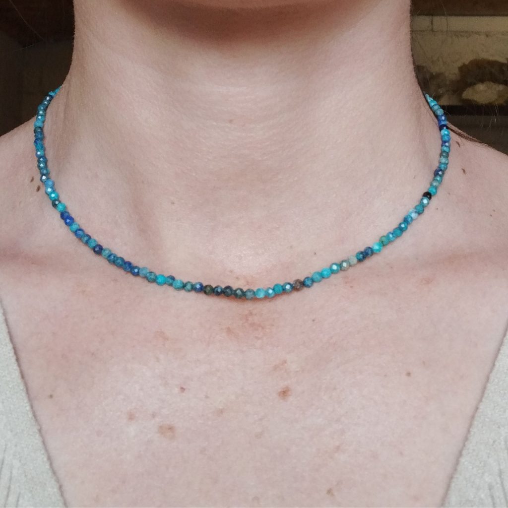 collier chrysocolle