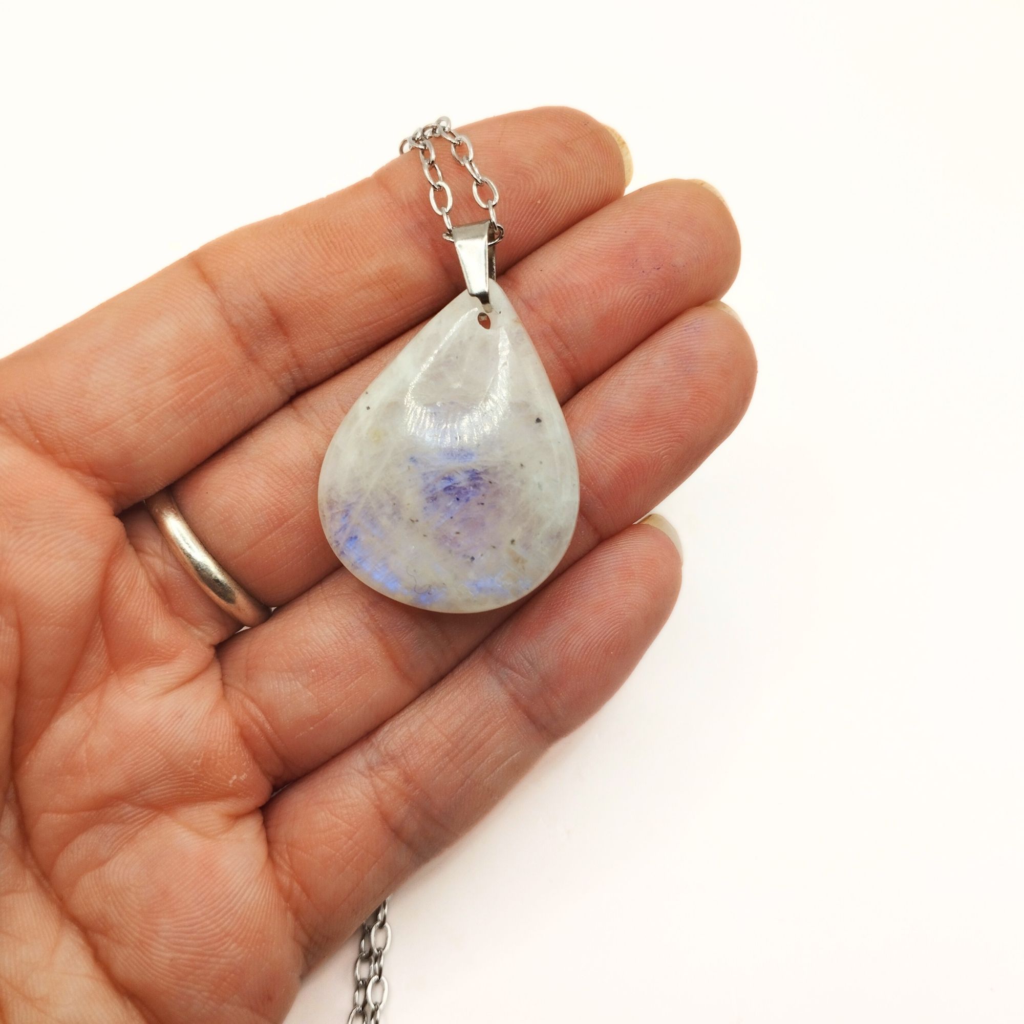 pendentif pierre de lune