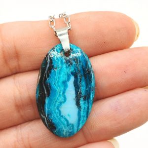 pendentif chrysocolle