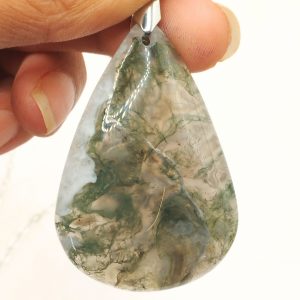 pendentif agate mousse