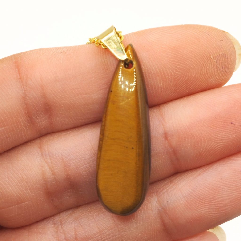 pendentif oeil de tigre