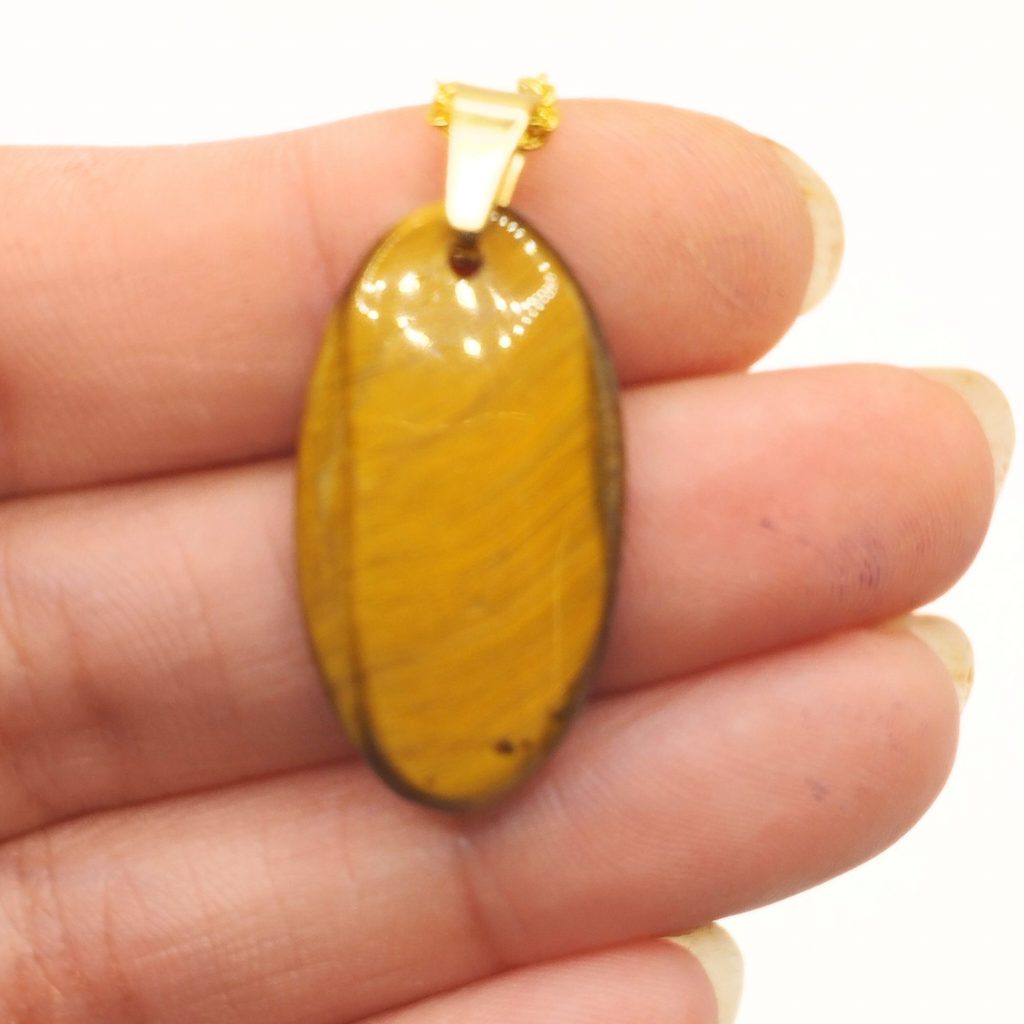 pendentif oeil de tigre