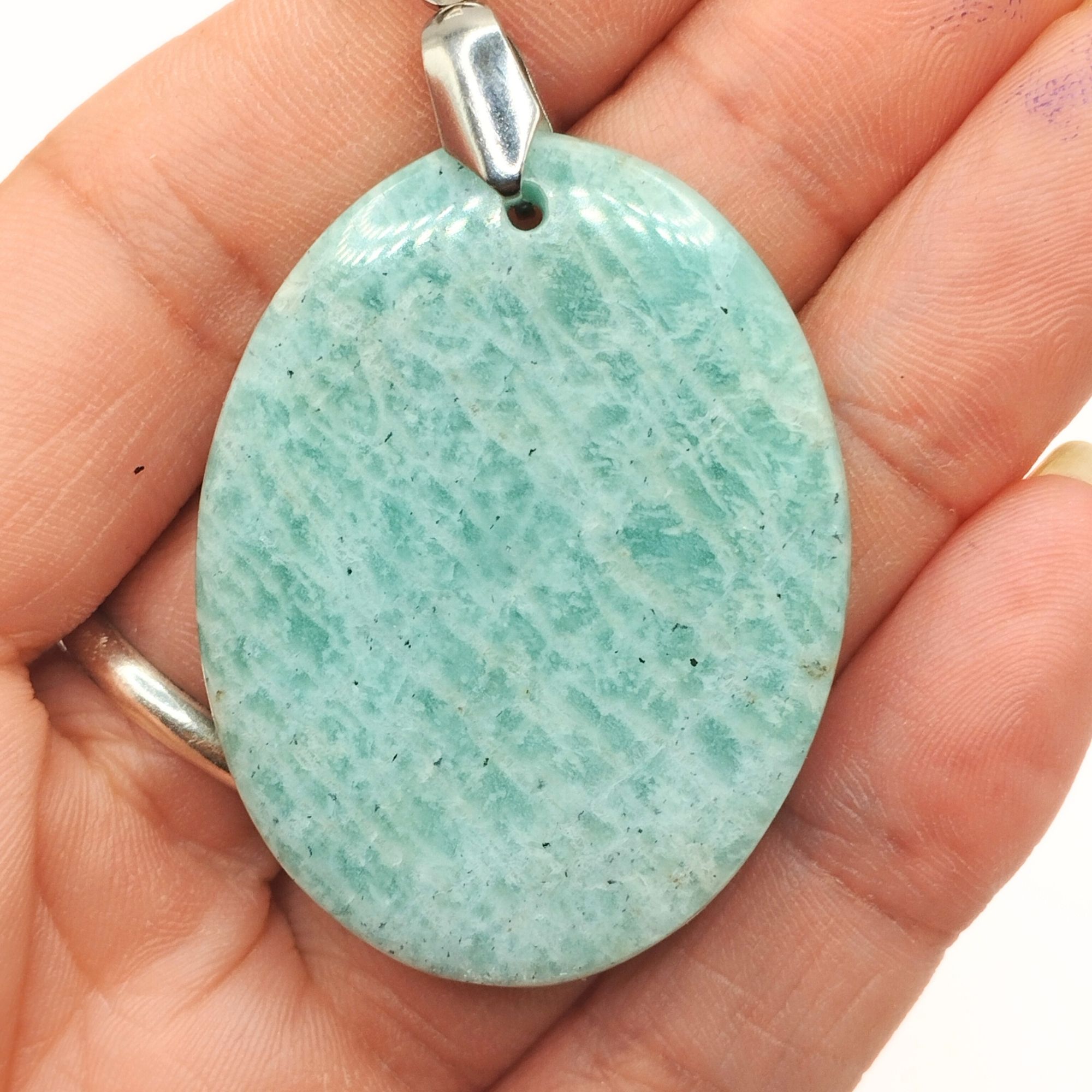 pendentif amazonite