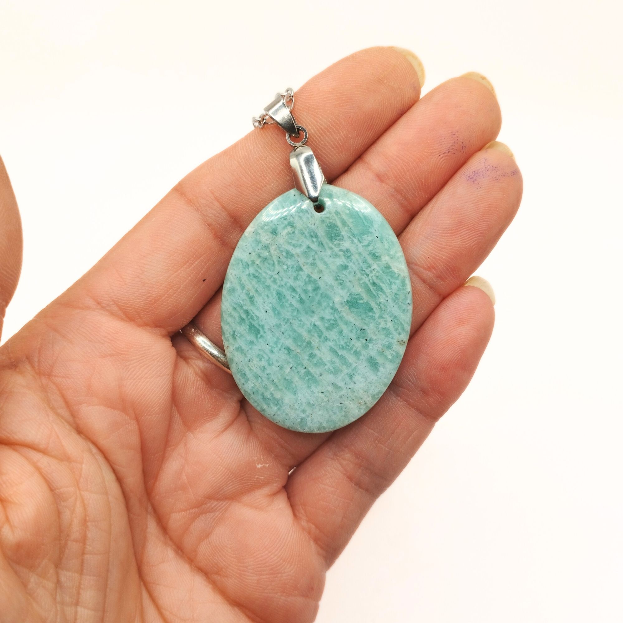pendentif amazonite