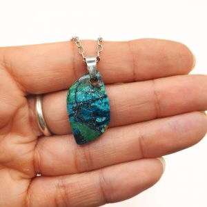 pendentif chrysocolle