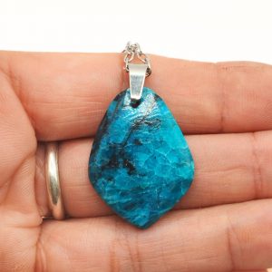 pendentif chrysocolle