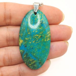 pendentif chrysocolle