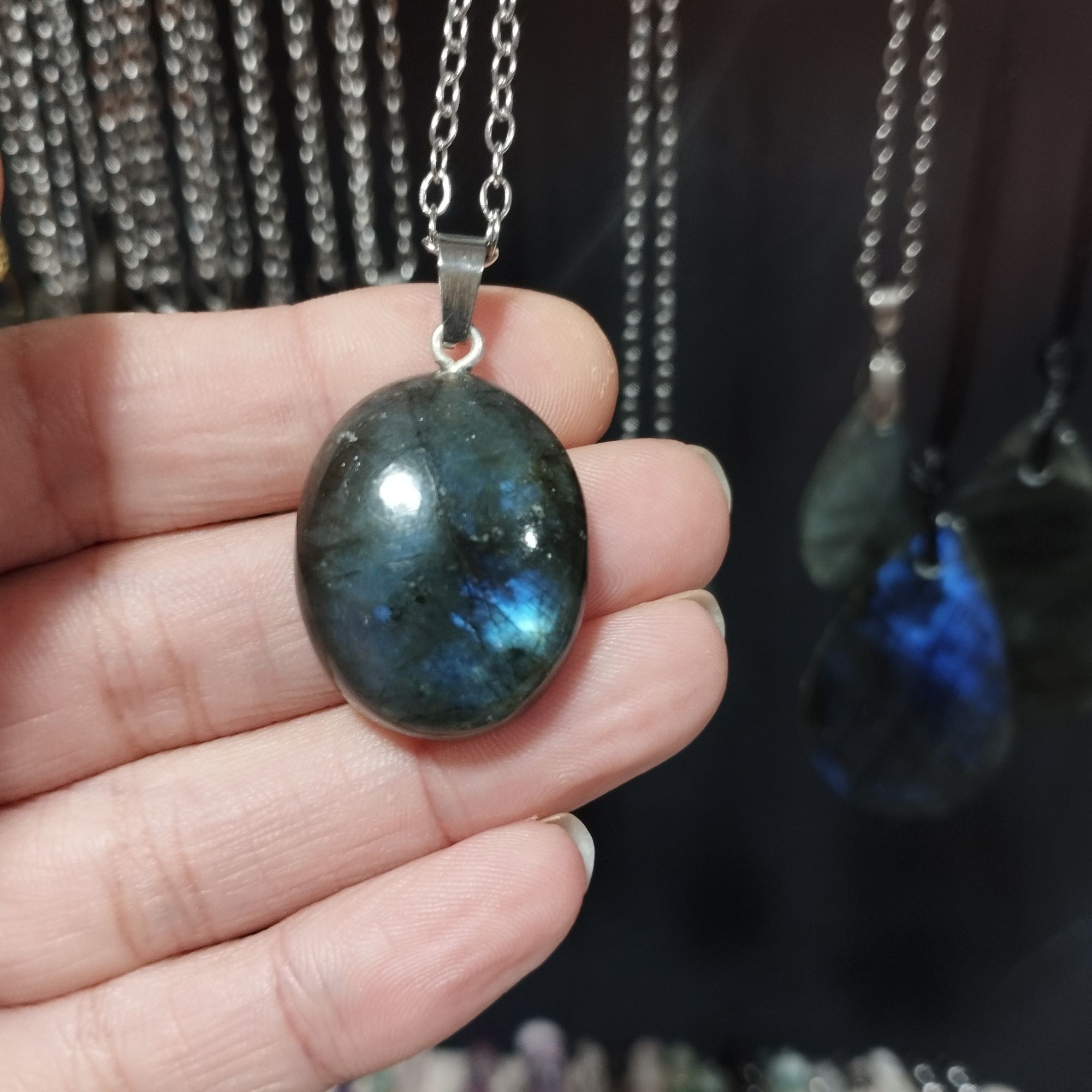 pendentif labradorite