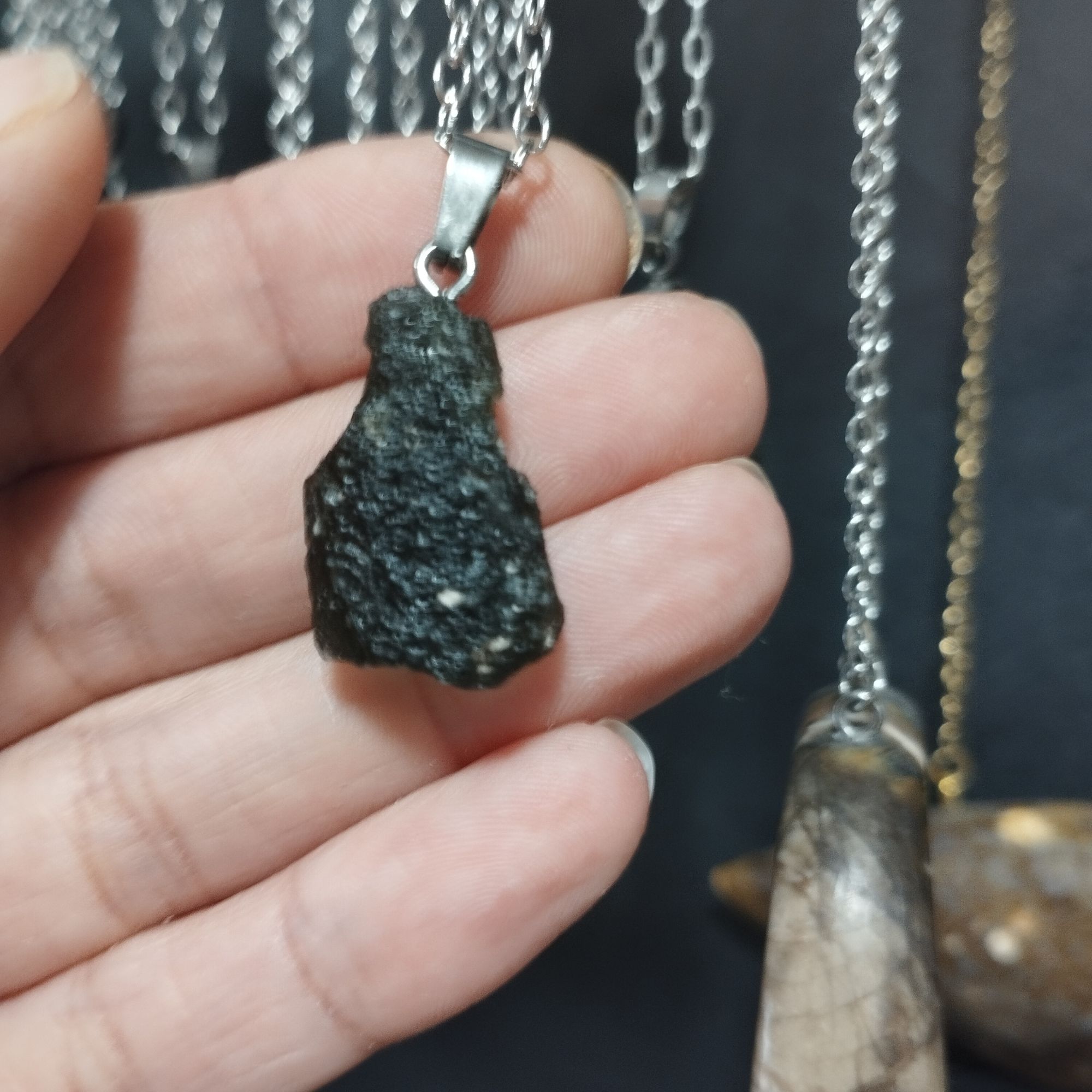 pendentif moldavite