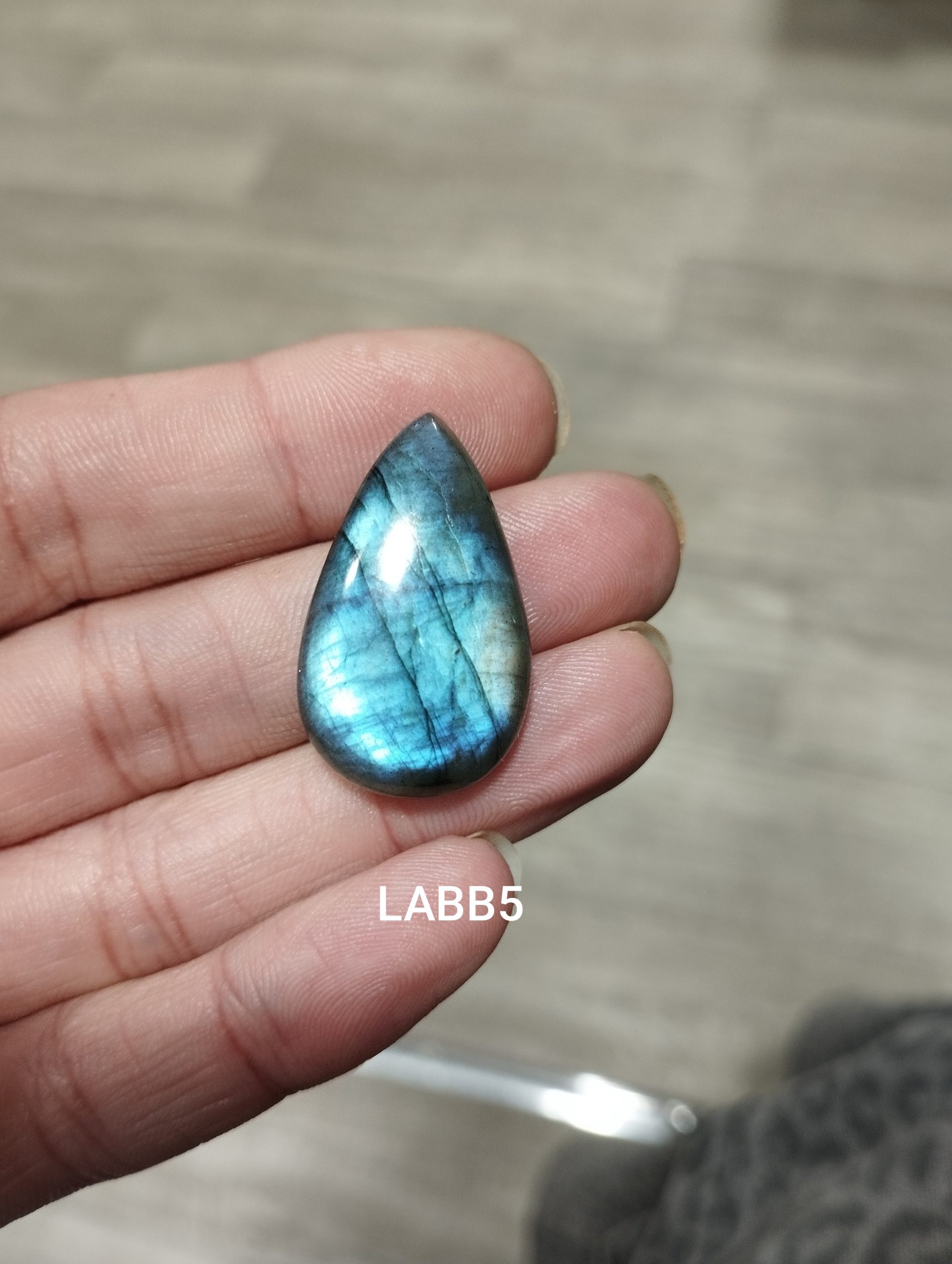 Pendentif Labradorite bleue