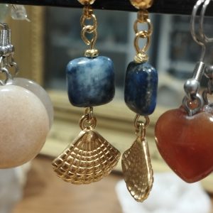 boucles d'oreilles lapis lazuli